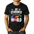 Teacher Tee My Students Are Out Of This World Space Men's Casual T-Shirt Black Teacher Tee My Students Are Out Of This World Space Men's Casual T-Shirt Black