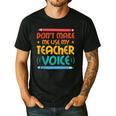 Teacher Voice Teacherlife Primary School Teacher Men's Casual T-Shirt Black Teacher Voice Teacherlife Primary School Teacher Men's Casual T-Shirt Black