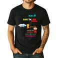 Teacher I Will Read Book On Boat Kids Women Bookworm Men's Casual T-Shirt Black
