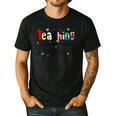 Teaching Is My Ministry God Christian Teacher Back To School Men's Casual T-Shirt Black Teaching Is My Ministry God Christian Teacher Back To School Men's Casual T-Shirt Black
