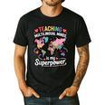 Teaching Multilingual Minds Learners English ESL Teacher Men's Casual T-Shirt Black