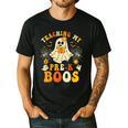 Teaching My Pre-K Boos Crew Teachers Halloween Ghost Men's Casual T-Shirt Black Teaching My Pre-K Boos Crew Teachers Halloween Ghost Men's Casual T-Shirt Black