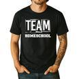 Team Homeschool Homeschooler Homeschooling Teacher Mom Kids Men's Casual T-Shirt Black Team Homeschool Homeschooler Homeschooling Teacher Mom Kids Men's Casual T-Shirt Black