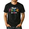 Team Pre-K Shirt PreSchool Teacher Student Back To School Men's Casual T-Shirt Black