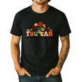 Test Day Teacher Shirt You Can Do Hard Things Women Kids Men's Casual T-Shirt Black