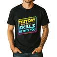 Testing Day Test Day May The Skills Be With You Teacher Men's Casual T-Shirt Black Testing Day Test Day May The Skills Be With You Teacher Men's Casual T-Shirt Black