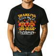 Thankful For My 2nd Grade Turkeys Thanksgiving Teacher Fall Men's Casual T-Shirt Black Thankful For My 2nd Grade Turkeys Thanksgiving Teacher Fall Men's Casual T-Shirt Black