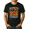 Thankful For My 5th Grade Turkeys Thanksgiving Teacher Fall Men's Casual T-Shirt Black Thankful For My 5th Grade Turkeys Thanksgiving Teacher Fall Men's Casual T-Shirt Black
