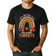 Thankful For My 5th Grade Turkeys Thanksgiving Teacher Men's Casual T-Shirt Black Thankful For My 5th Grade Turkeys Thanksgiving Teacher Men's Casual T-Shirt Black