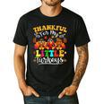 Thankful For My Little Turkeys Teacher Thanksgiving Teachers Men's Casual T-Shirt Black