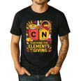 Thanksgiving 67 Meme Science Teacher Periodic Table Women Men's Casual T-Shirt Black