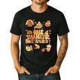 Thanksgiving One Thankful Art Teacher Fall Groovy Men Women Men's Casual T-Shirt Black Thanksgiving One Thankful Art Teacher Fall Groovy Men Women Men's Casual T-Shirt Black
