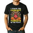 Thanksgiving I Teach Coolest Turkeys Teacher Fall Women Men Men's Casual T-Shirt Black Thanksgiving I Teach Coolest Turkeys Teacher Fall Women Men Men's Casual T-Shirt Black