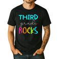 Third Grade Rocks Shirt Team 3rd Grade Teacher Men's Casual T-Shirt Black Third Grade Rocks Shirt Team 3rd Grade Teacher Men's Casual T-Shirt Black