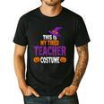 Tired Teacher Costume For Halloween Teachers Men's Casual T-Shirt Black