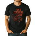 Tired Teachers Club Men's Casual T-Shirt Black Tired Teachers Club Men's Casual T-Shirt Black