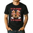 Tis The Season Reading Christmas Shirt Book Lovers Teacher Men's Casual T-Shirt Black Tis The Season Reading Christmas Shirt Book Lovers Teacher Men's Casual T-Shirt Black