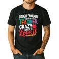 Tough Enough To Be A Teacher Crazy Enough To Love It Men's Casual T-Shirt Black