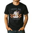 Trick Or Teach Teacher Men's Casual T-Shirt Black Trick Or Teach Teacher Men's Casual T-Shirt Black