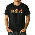 Turkey Reading Books Fall Thanksgiving Teacher Book Lovers Men's Casual T-Shirt Black Turkey Reading Books Fall Thanksgiving Teacher Book Lovers Men's Casual T-Shirt Black
