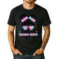 Twinning With My Teacher Bestie Twin Day Friends Teacher Men's Casual T-Shirt Black