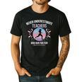 Never Underestimate Teachers Who Runs For Fun Men's Casual T-Shirt Black Never Underestimate Teachers Who Runs For Fun Men's Casual T-Shirt Black