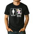 Unicorn History Teacher T-Shirt History Teacher Men's Casual T-Shirt Black