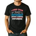 US History And Government Teacher Gifts Funny I Find You Men's Casual T-Shirt Black