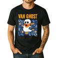 Van Ghost Art Teacher Halloween Van Gogh Starry Night Men's Casual T-Shirt Black Van Ghost Art Teacher Halloween Van Gogh Starry Night Men's Casual T-Shirt Black