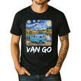 Van Go Retro Vanlife Art Teacher Men's Casual T-Shirt Black Van Go Retro Vanlife Art Teacher Men's Casual T-Shirt Black