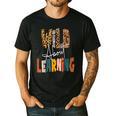 Wild About Learning Teacher Back To School Teaching Men's Casual T-Shirt Black Wild About Learning Teacher Back To School Teaching Men's Casual T-Shirt Black