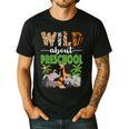 Wild About Preschool Teacher Student Preschool Zoo Safari Men's Casual T-Shirt Black