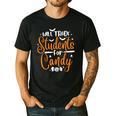 Will Trade Students For Candy Halloween Costume Teacher Men's Casual T-Shirt Black Will Trade Students For Candy Halloween Costume Teacher Men's Casual T-Shirt Black