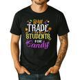 Will Trade Students For Candy Teacher Cute Halloween Costume Men's Casual T-Shirt Black Will Trade Students For Candy Teacher Cute Halloween Costume Men's Casual T-Shirt Black