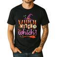 Which Witch Is Which Halloween English Teacher Men's Casual T-Shirt Black Which Witch Is Which Halloween English Teacher Men's Casual T-Shirt Black