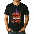 Witchy Halloween Hocus Pocus Everybody Focus Teacher Pumpkin Men's Casual T-Shirt Black Witchy Halloween Hocus Pocus Everybody Focus Teacher Pumpkin Men's Casual T-Shirt Black