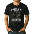 Working On My Quads Algebra Math Gym Teacher Men's Casual T-Shirt Black Working On My Quads Algebra Math Gym Teacher Men's Casual T-Shirt Black