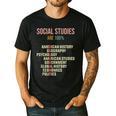 World History Classroom Social Studies History Teacher Men's Casual T-Shirt Black