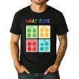 What Zone Are You In How Are You Feeling Teacher Men's Casual T-Shirt Black What Zone Are You In How Are You Feeling Teacher Men's Casual T-Shirt Black