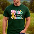 100 Days Of School Preppy 100th Day Of School Teachers Girls Men's Casual T-Shirt Forest 100 Days Of School Preppy 100th Day Of School Teachers Girls Men's Casual T-Shirt Forest