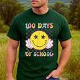 100th Day Of School Teacher Kids 100 Days Of School Men's Casual T-Shirt Forest 100th Day Of School Teacher Kids 100 Days Of School Men's Casual T-Shirt Forest