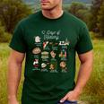 12 Day Of History Teacher Christmas Social Studies Student Men's Casual T-Shirt Forest 12 Day Of History Teacher Christmas Social Studies Student Men's Casual T-Shirt Forest