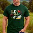 1st First Grade Squad Student Teacher Back To School Men's Casual T-Shirt Forest 1st First Grade Squad Student Teacher Back To School Men's Casual T-Shirt Forest