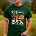 1st Grade Boo Crew Cute Ghost Halloween Teacher Kids Men's Casual T-Shirt Forest 1st Grade Boo Crew Cute Ghost Halloween Teacher Kids Men's Casual T-Shirt Forest