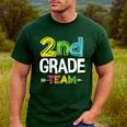 2nd Grade Team T-Shirt 2nd Grade Squad Teacher Men's Casual T-Shirt Forest