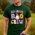 3rd Grade Boo Crew Spooky Third Grade Halloween Teacher Men's Casual T-Shirt Forest