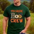 4th Grade Boo Crew Teacher Student Halloween Men's Casual T-Shirt Forest 4th Grade Boo Crew Teacher Student Halloween Men's Casual T-Shirt Forest