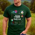 60 Year Old Math Teacher Square Root Of 3600 60th Birthday Men's Casual T-Shirt Forest 60 Year Old Math Teacher Square Root Of 3600 60th Birthday Men's Casual T-Shirt Forest