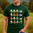 67 Ice Cream Drip Meme Order Of Operations Math Teacher Men's Casual T-Shirt Forest 67 Ice Cream Drip Meme Order Of Operations Math Teacher Men's Casual T-Shirt Forest
