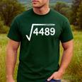 67 Meme Math Teacher Square Root 4489 Men's Casual T-Shirt Forest 67 Meme Math Teacher Square Root 4489 Men's Casual T-Shirt Forest